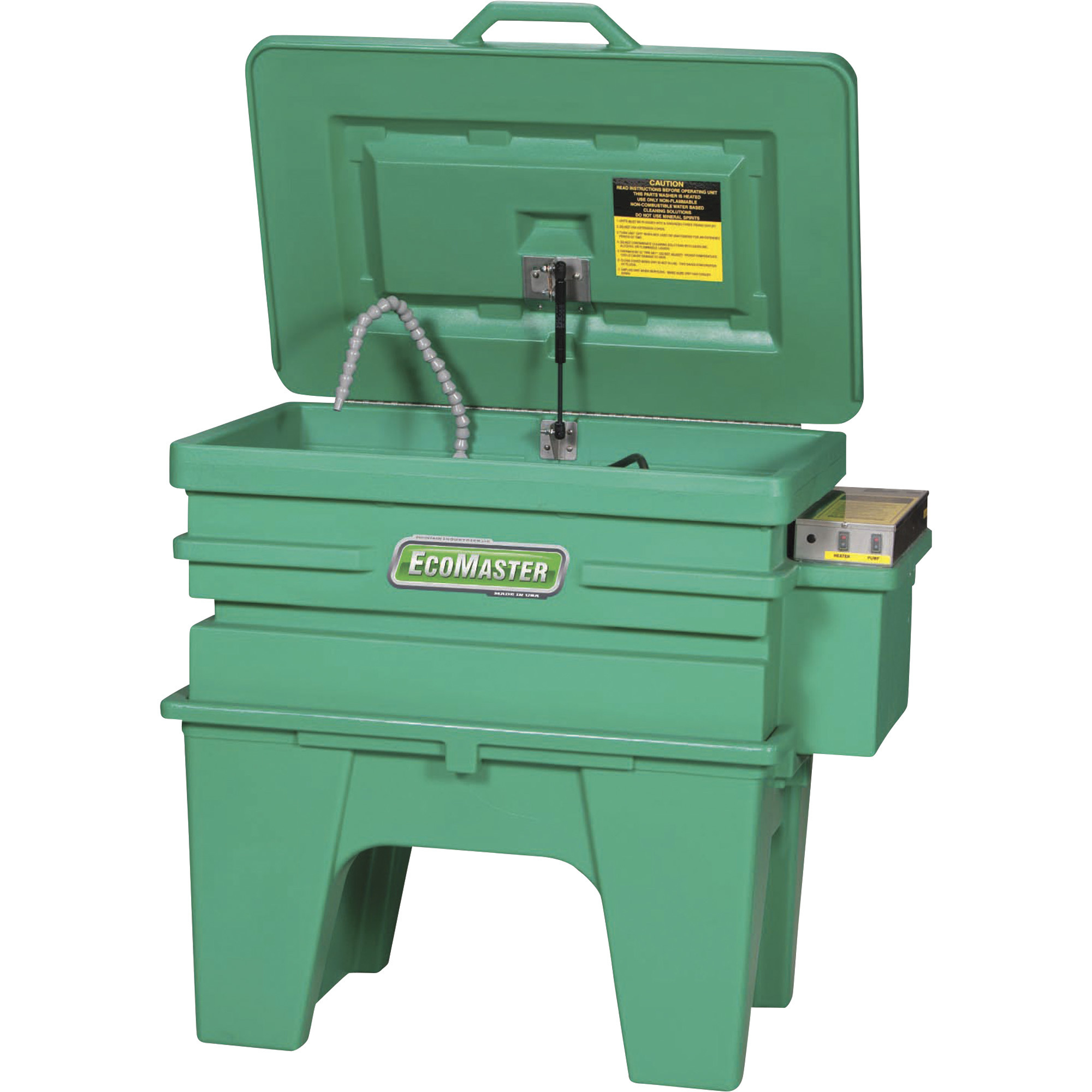 EcoMaster 30-Gallon Heated Aqueous Parts Washer, Model# EM4000